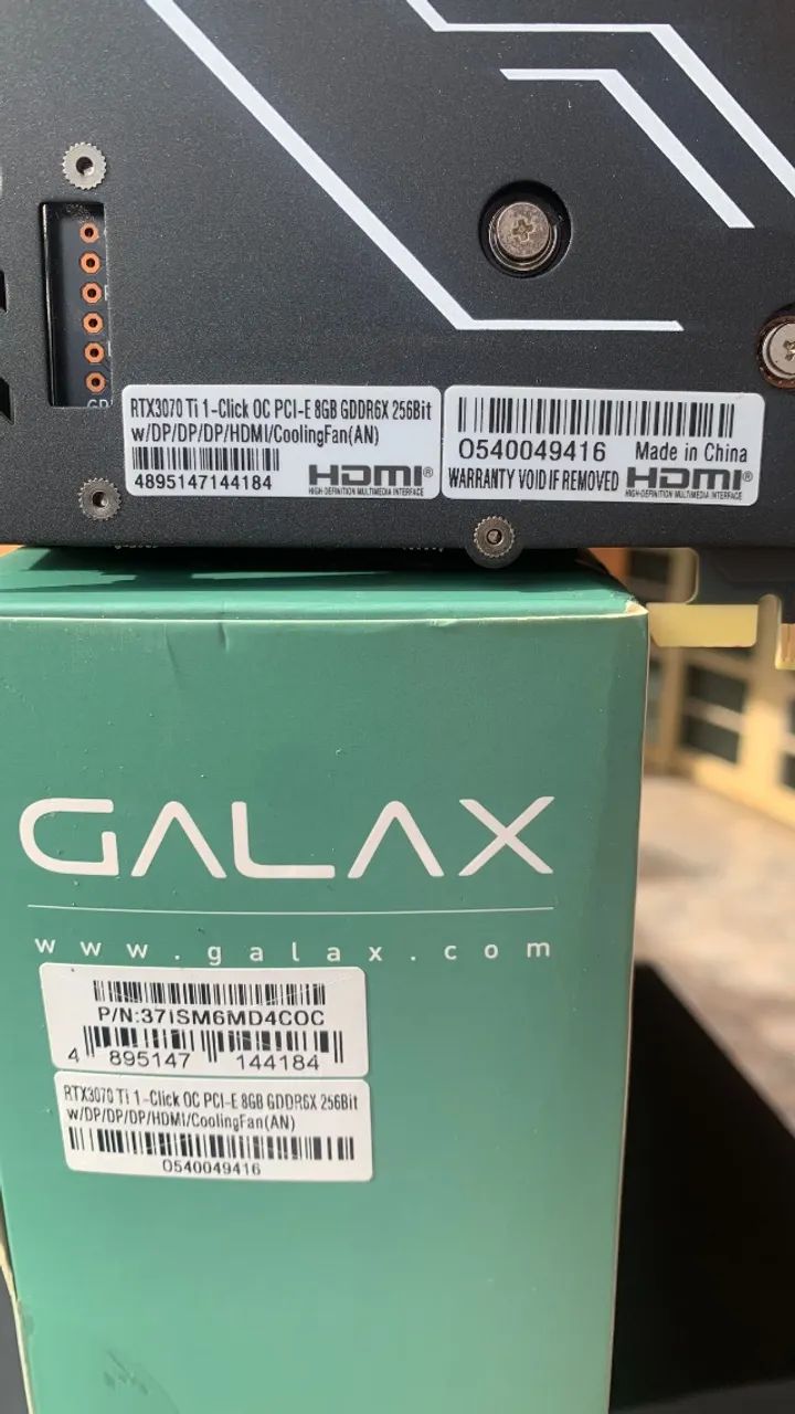 RTX 3070 TI Galax - Foto 2