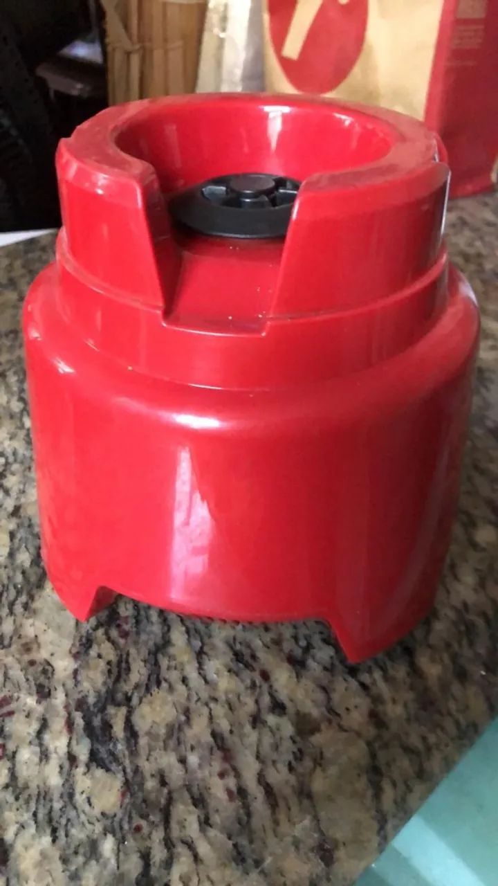 Base de Liquidificador Mondial Turbo Inox L-1000W 127V - Foto 2
