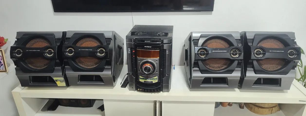 Equipamento de som Sony GENEZI 