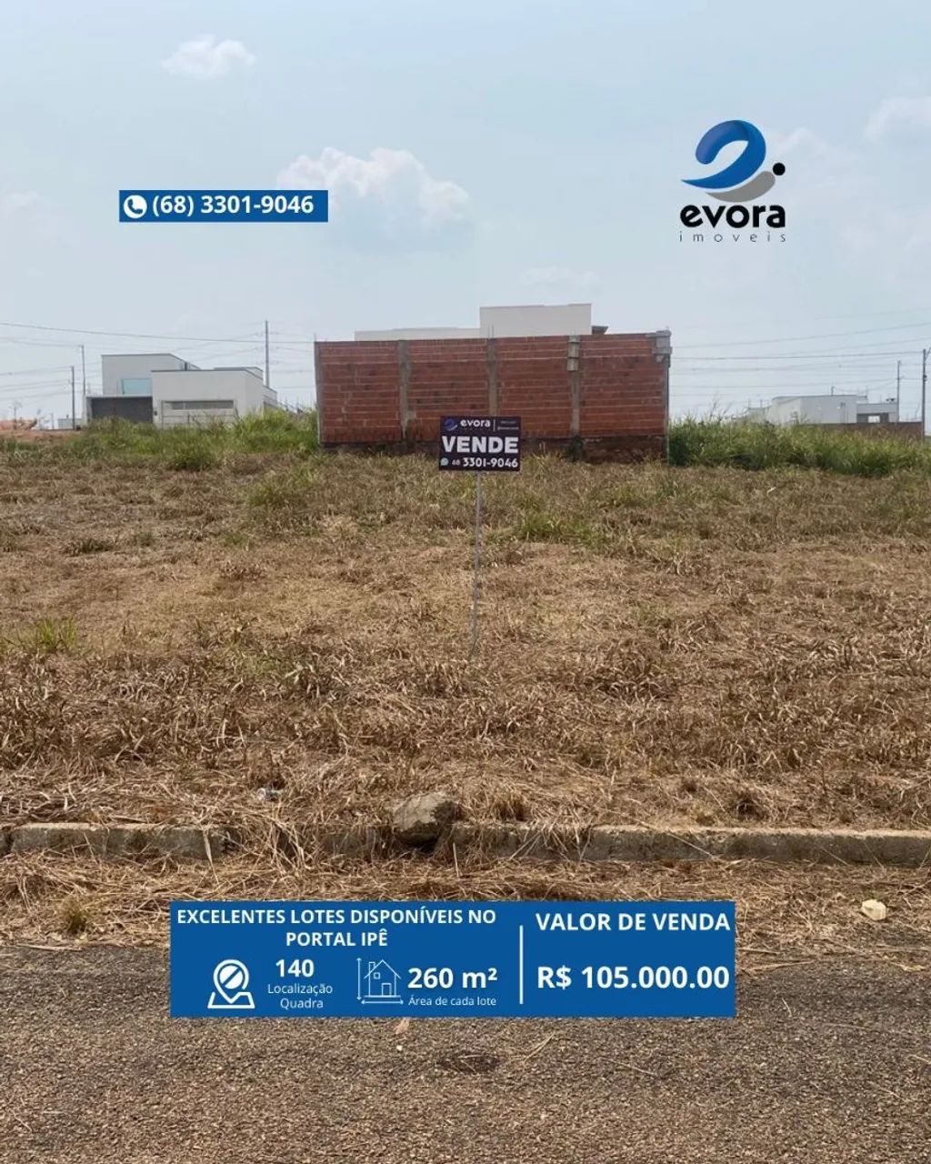 EVORA VENDE - LOTE PORTAL IPÊ 