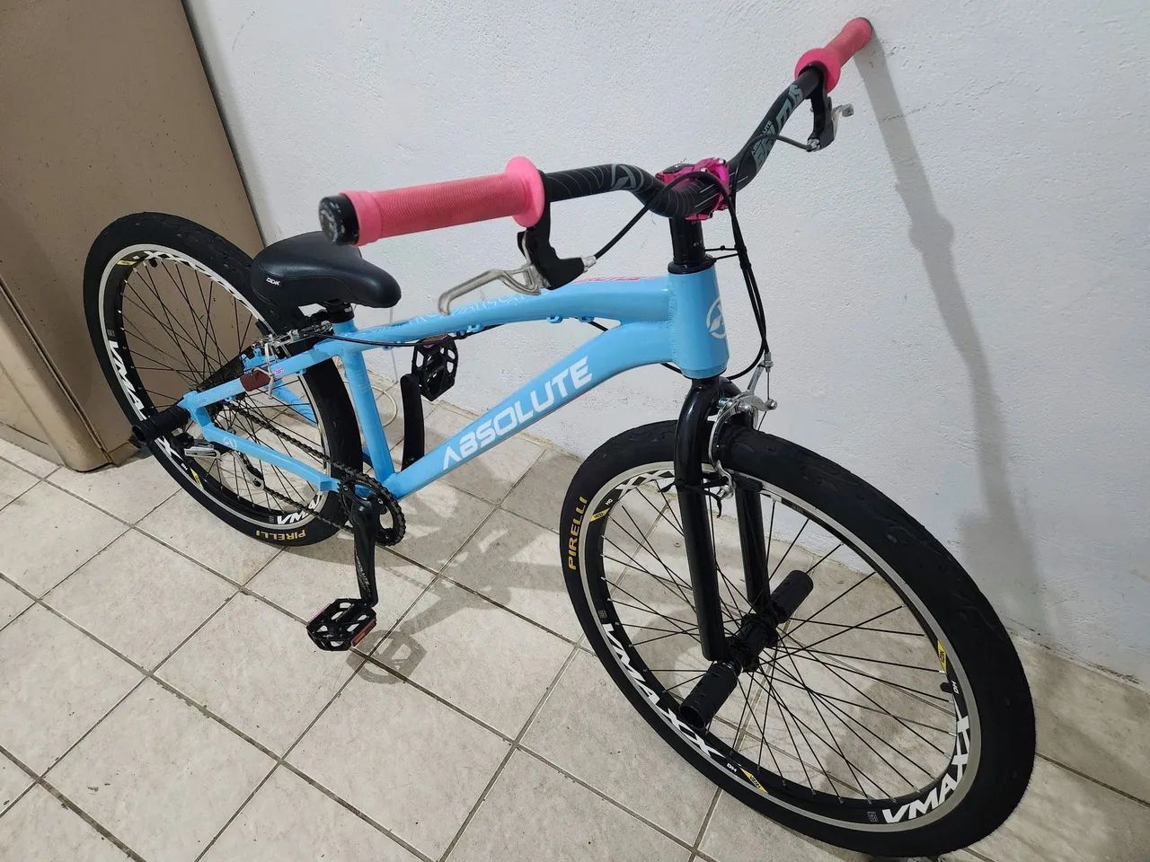 Bicicleta Para Manobras Completa Wheeling Grau Aro 26 - Foto 2