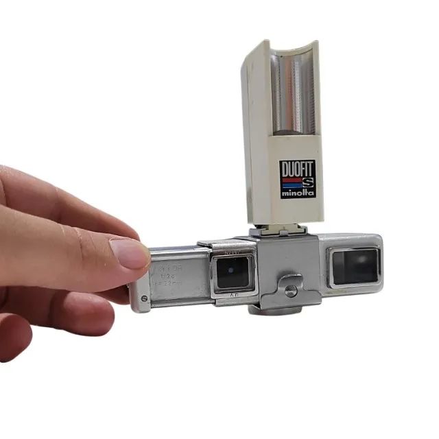 Minolta 16 II Kit Original - Clássico vintage para colecionador - Foto 4