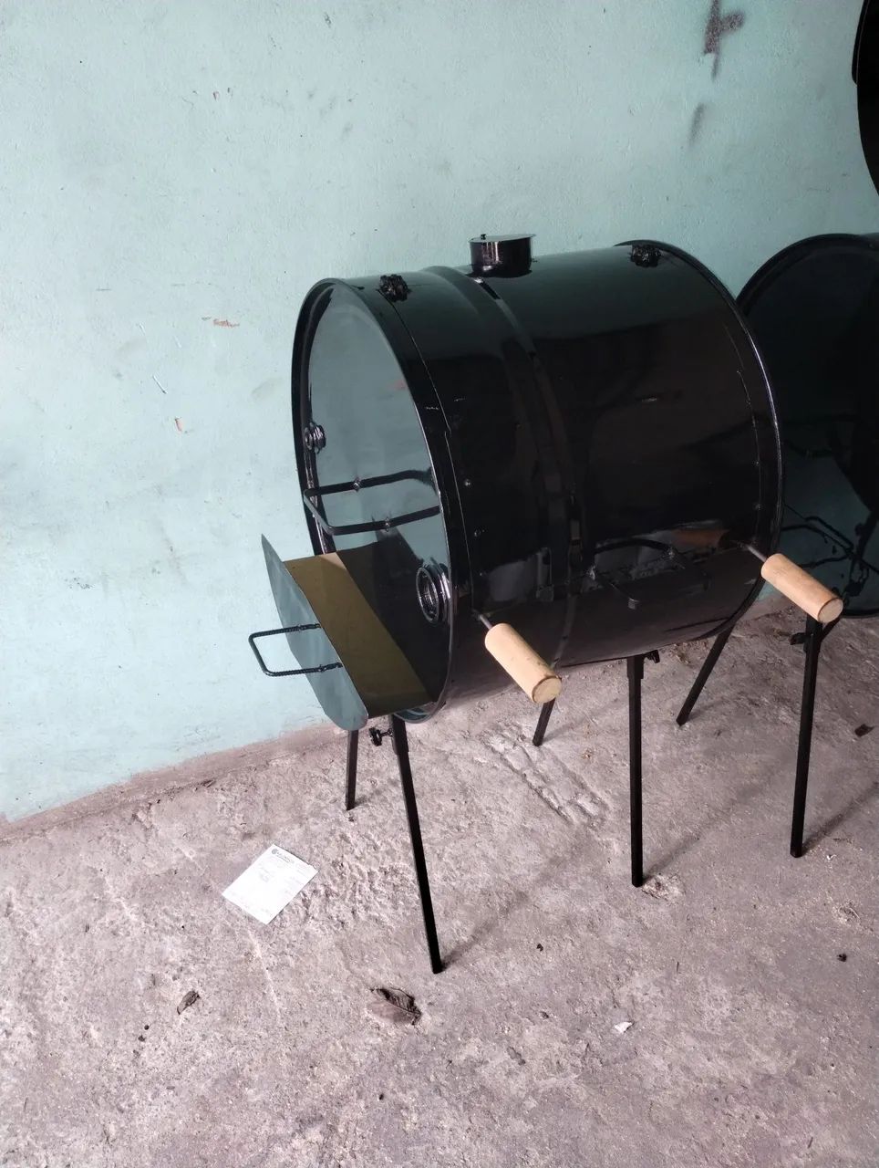 Churrasqueira a bafo - meio tambor  - Foto 6