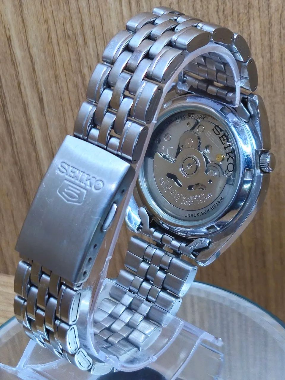 Relógio Seiko 5 automático 7S26-01V0  - Foto 5