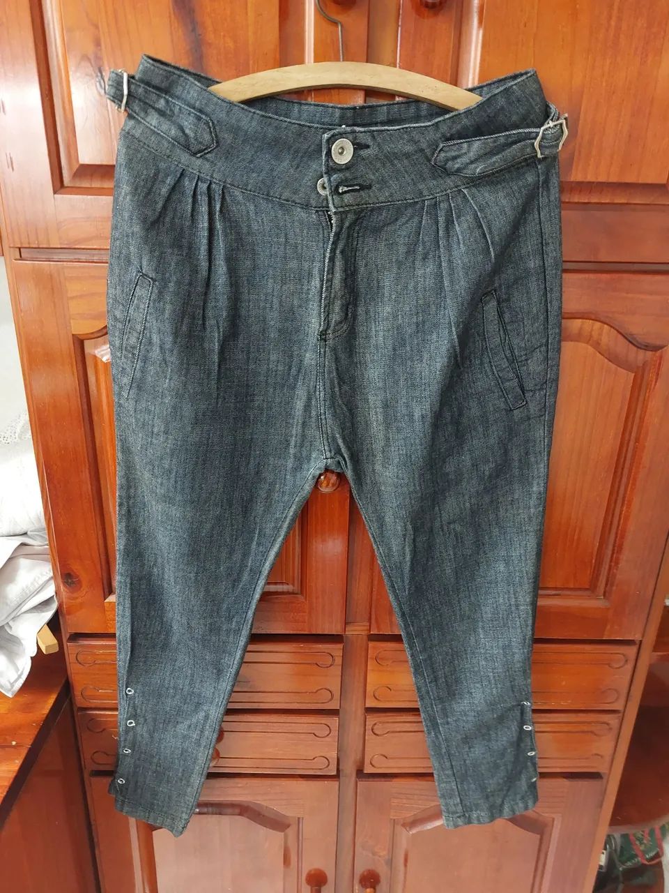 Calça Cinza Tamanho 40