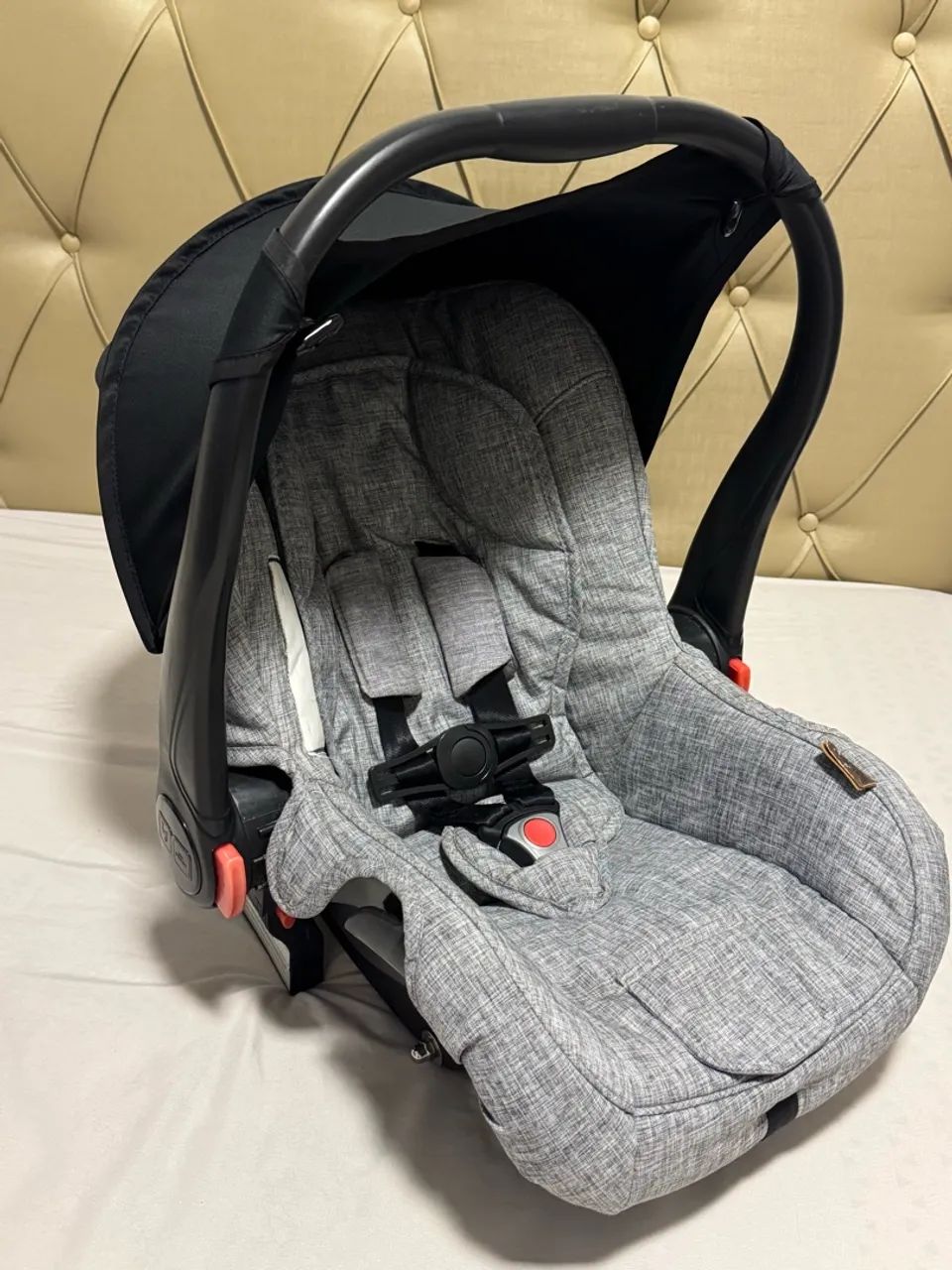 Carrinho de bebê COMO 4 com Moisés + Bebê Conforto - Foto 5