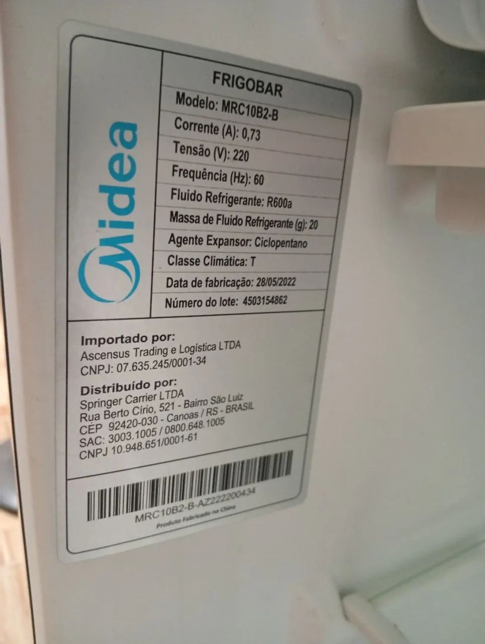 Frigobar Midea 93L - Foto 4