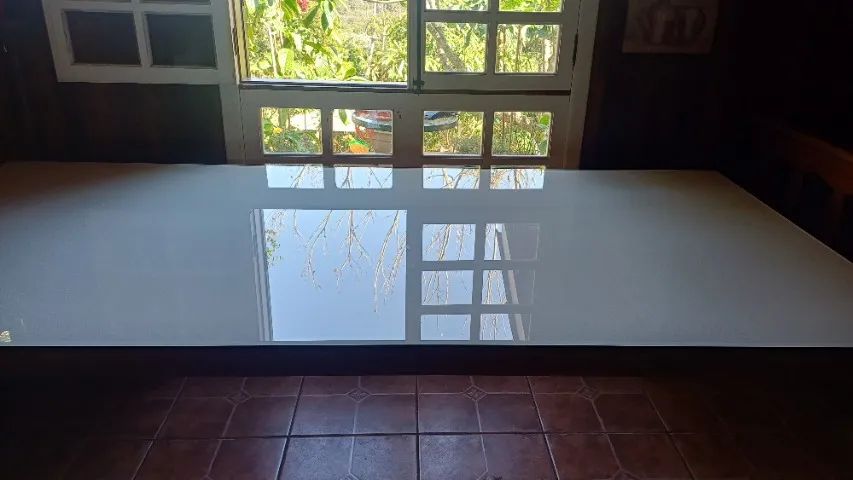Linda Mesa de Jantar Retangular Saccaro - Foto 2