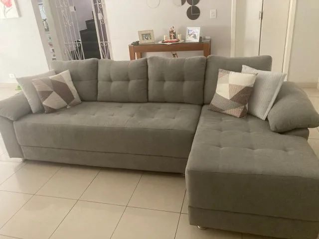 Sofá 4 lugares com chaise - Foto 3