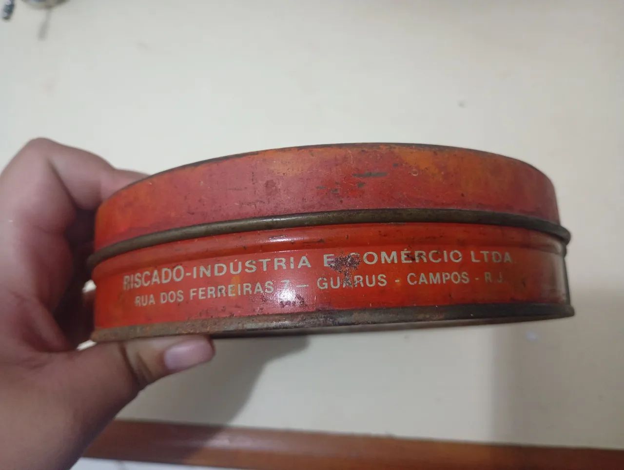 Ou lata de goiabada antiga goiabada Nolasco  - Foto 4