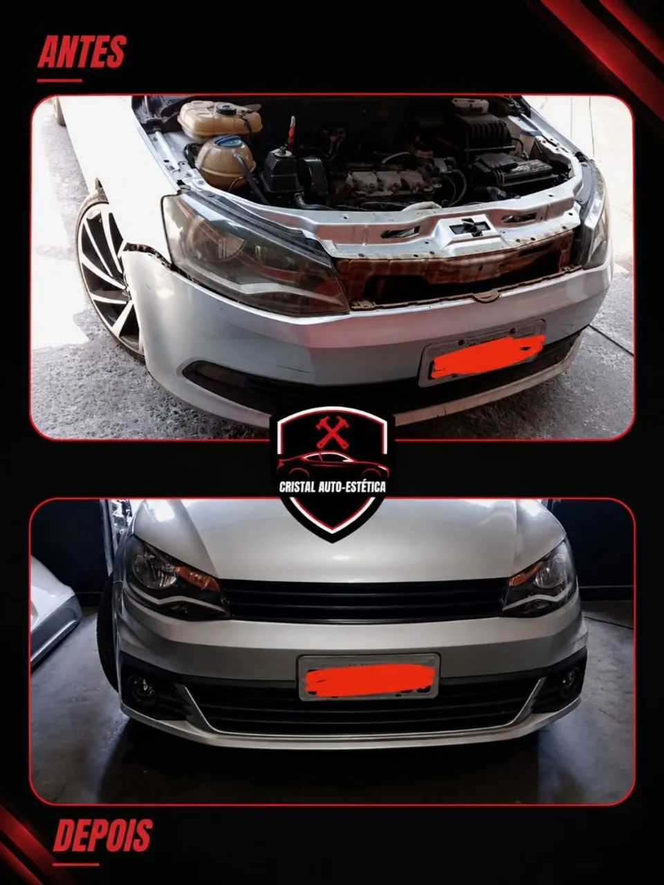Remodelação para-choque Gol G7, para Gol G6  - Foto 2