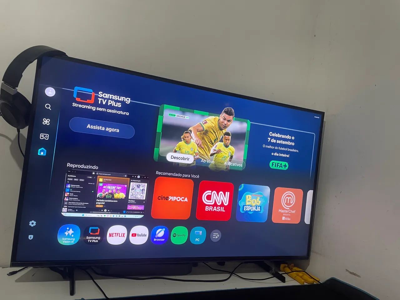 samsung crystal uhd u8600f quase sem uso  - Foto 5