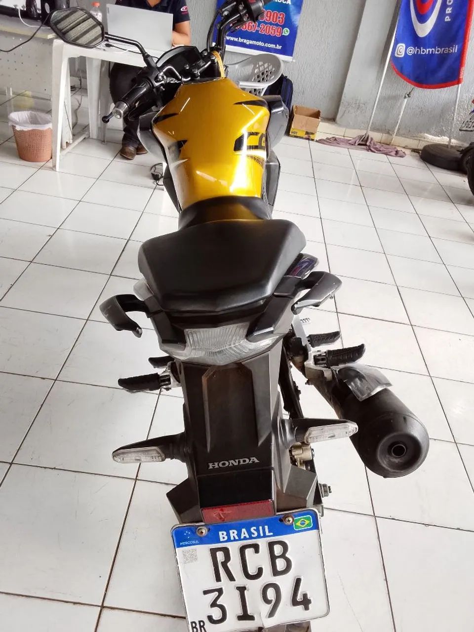 Cb250 Amarela - Foto 2
