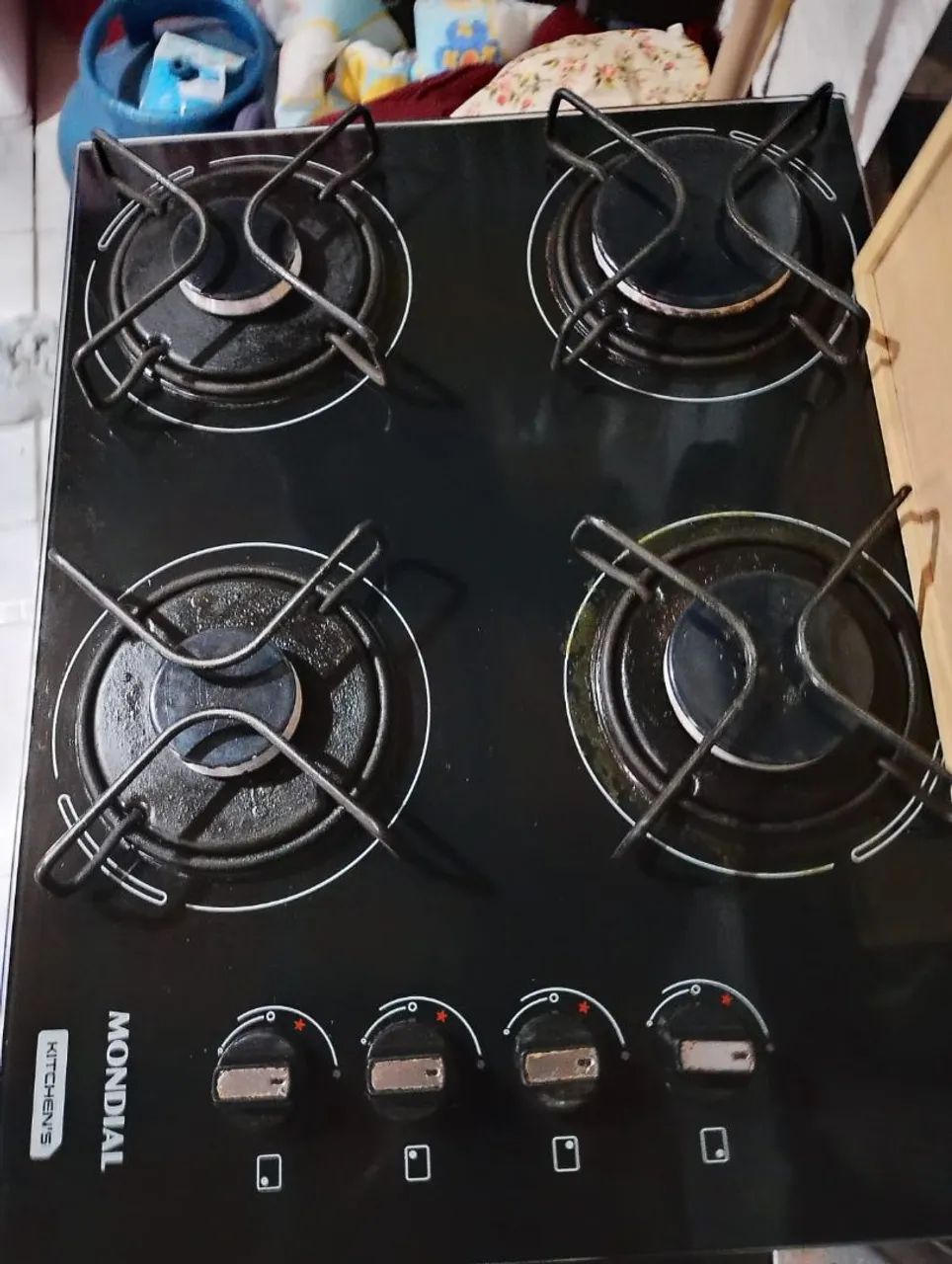 Fogão cooktop 4 bocas