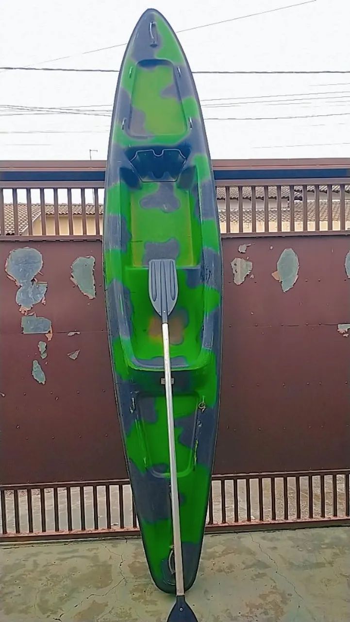Vendo Caiaque de fibra de vidro Original, Quem conhece sabe a Qualidade e a robustez  - Foto 2