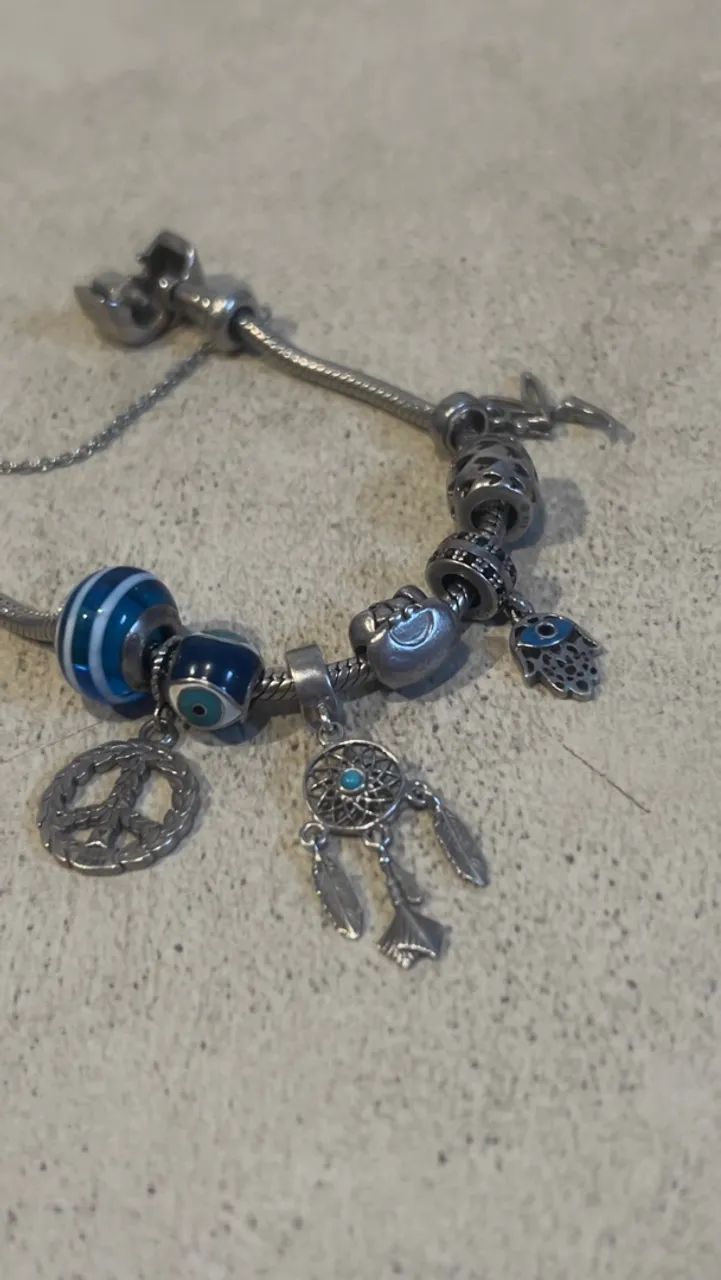 Pulseira vivara com berloques - Foto 3