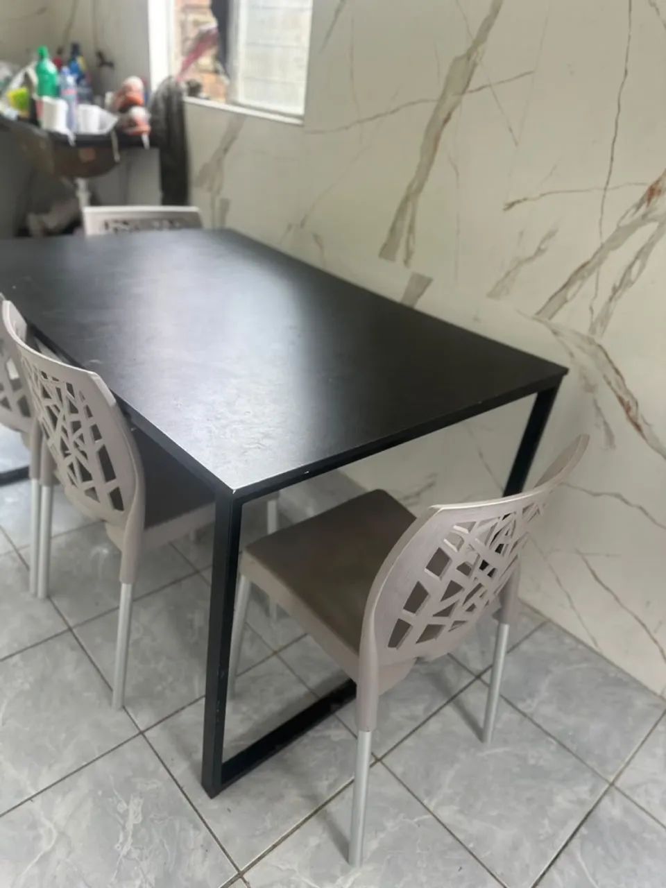 Mesa 4 cadeiras  - Foto 4