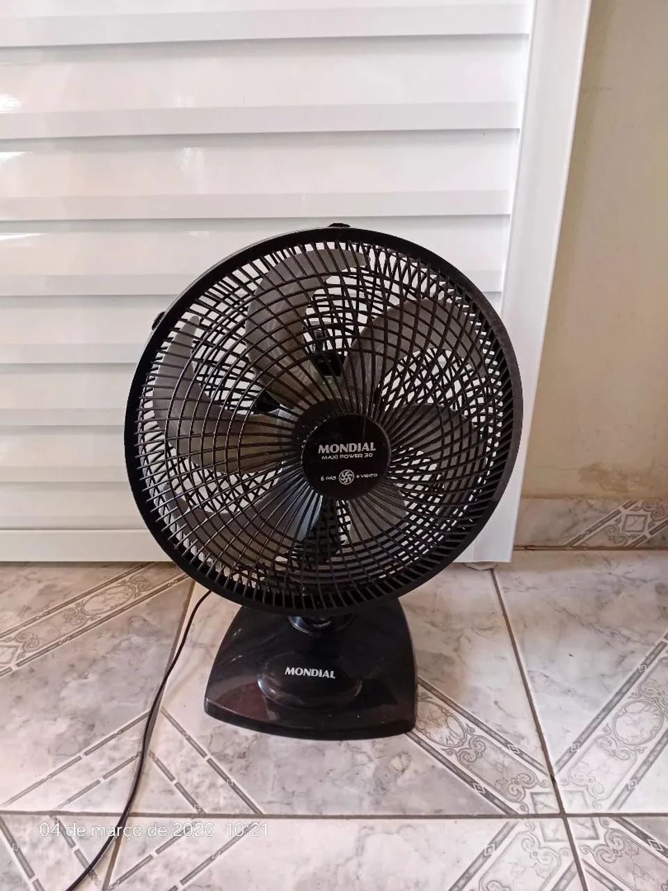 Ventilador Mondial 30cm/ 110v