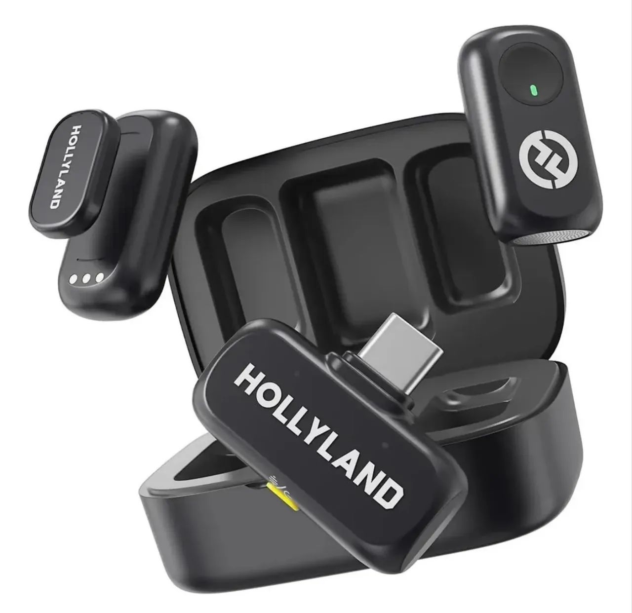 Microfone Hollyland Lark A1 Duo Usb-c com estojo  - Foto 4