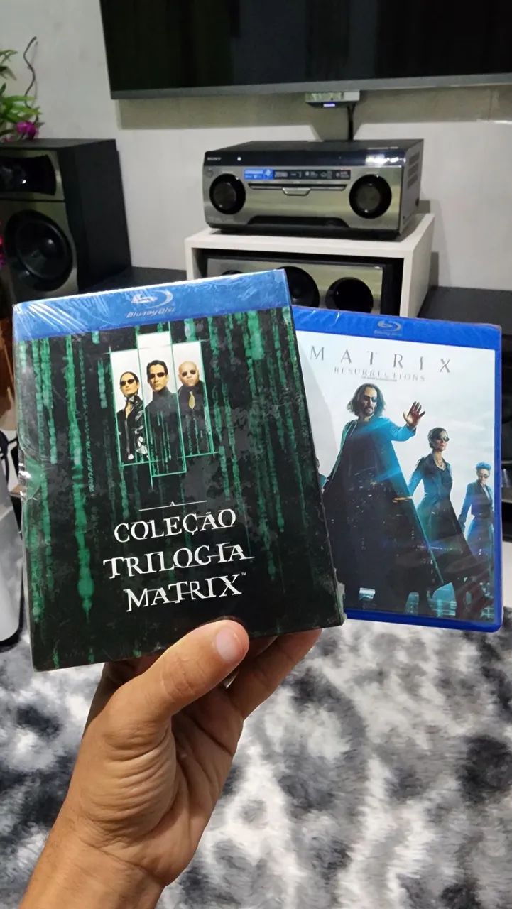Blu-ray Matrix Coleção 4 Filmes Semi Novos