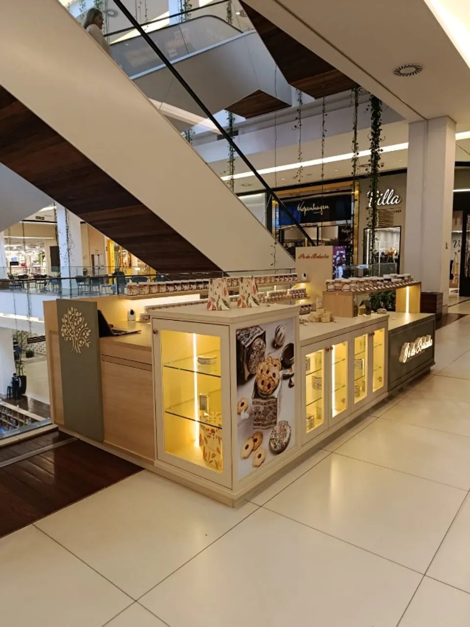 Quiosque completo para Shopping - pronto para uso