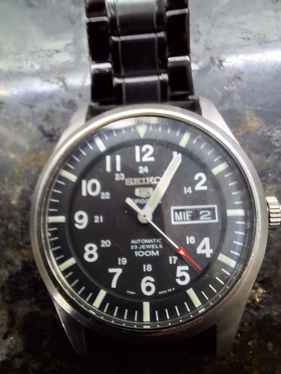 Relogio seiko 5 sports 23 rubis - Foto 4