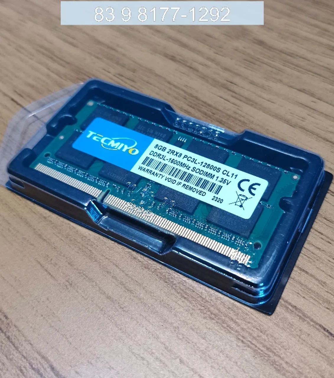 Memória RAM 8GB DDR3L Notebook - Foto 3