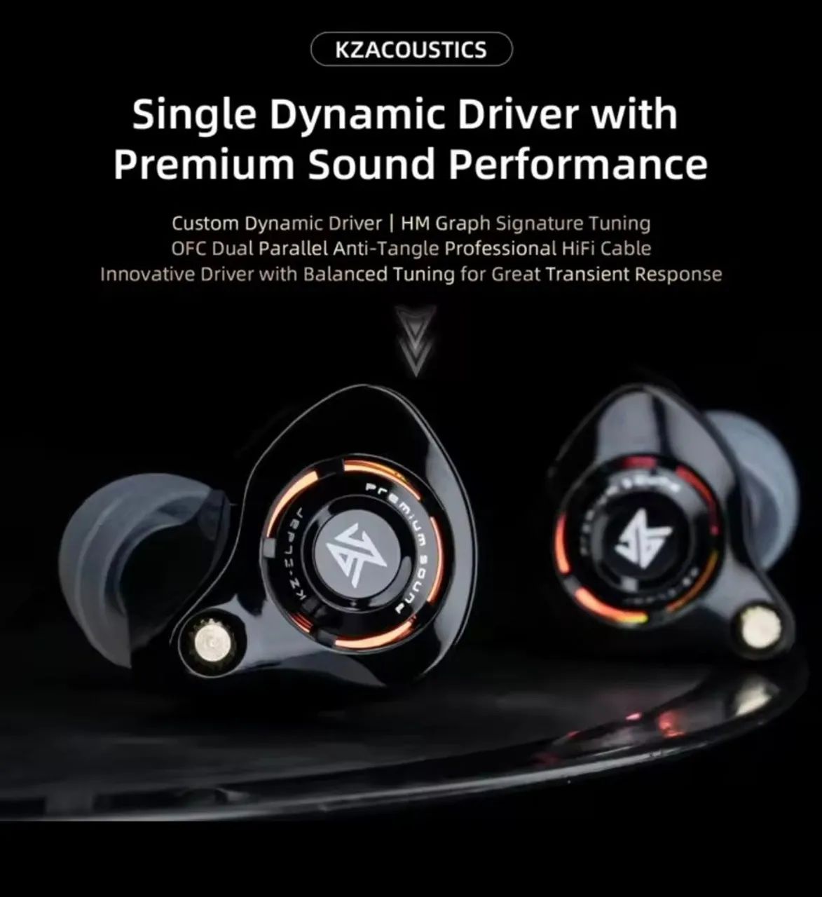 Fone KZ Eldar - Intra Auricular - Sem Mic - Foto 2