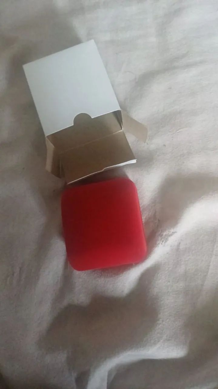 Alianças banhadas a ouro com solitário - Foto 2