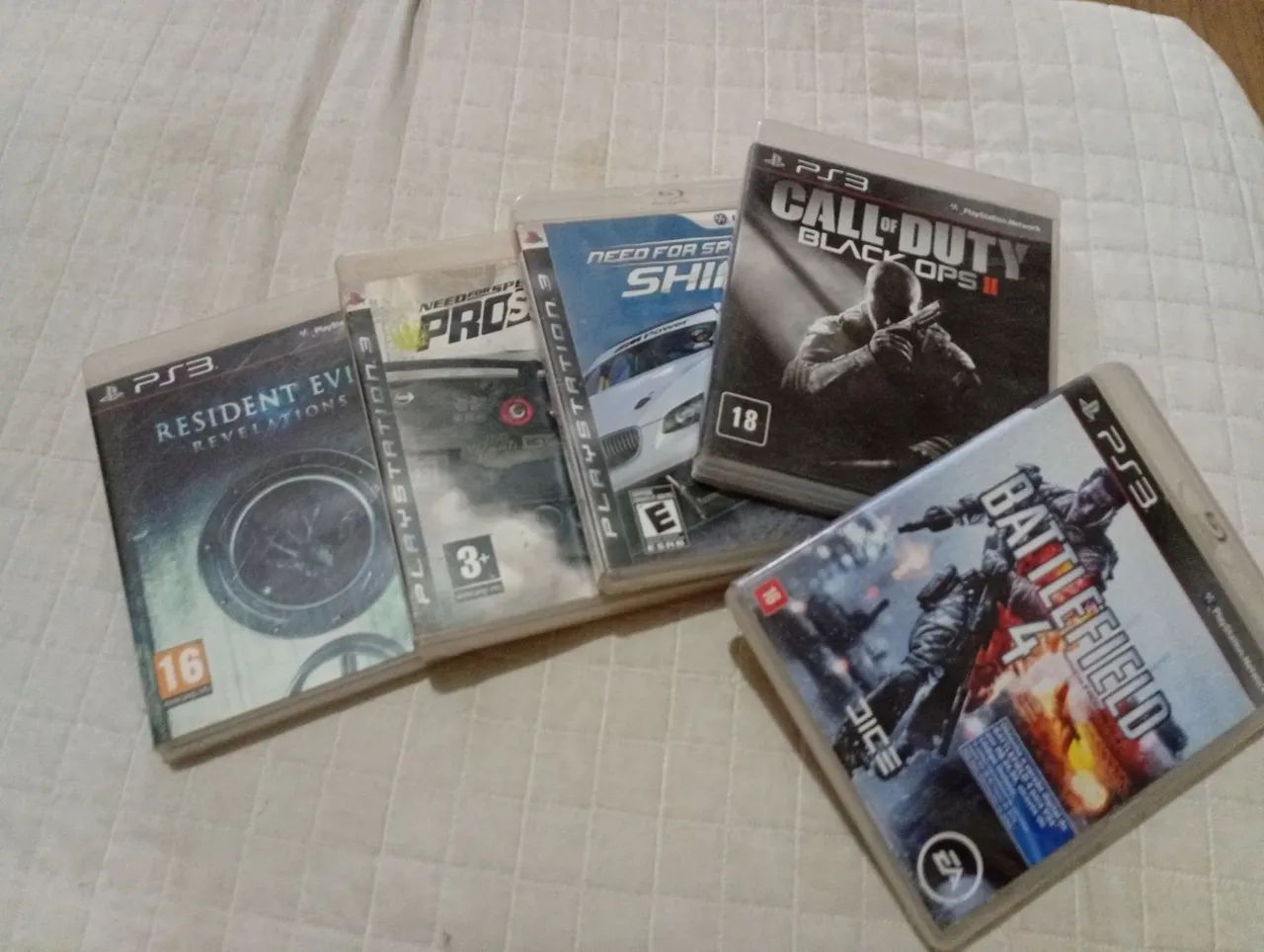 5 jogos PS3!!!! Promoção 150,00!!!!! - Jogos de Vídeo Game