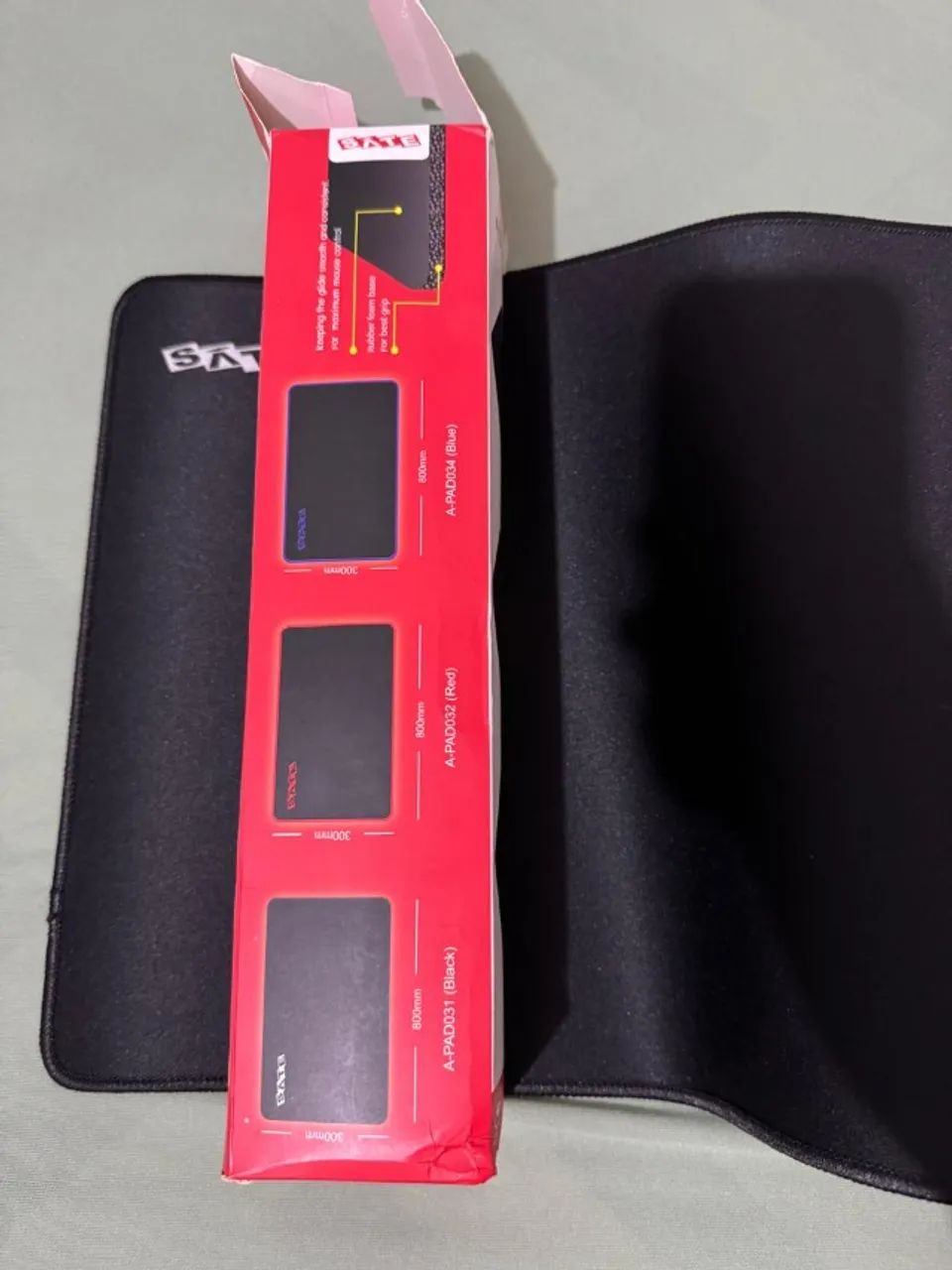 Mouse Pad Gamer SATE Antiderrapante 30x80cm - Foto 5