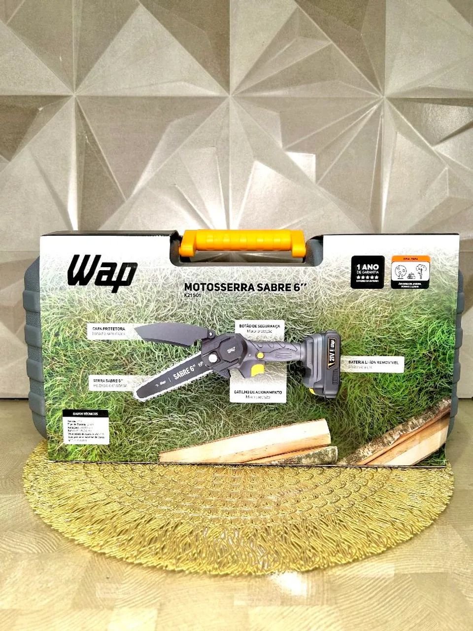WAP Motosserra Sabre à Bateria 6" - Foto 5