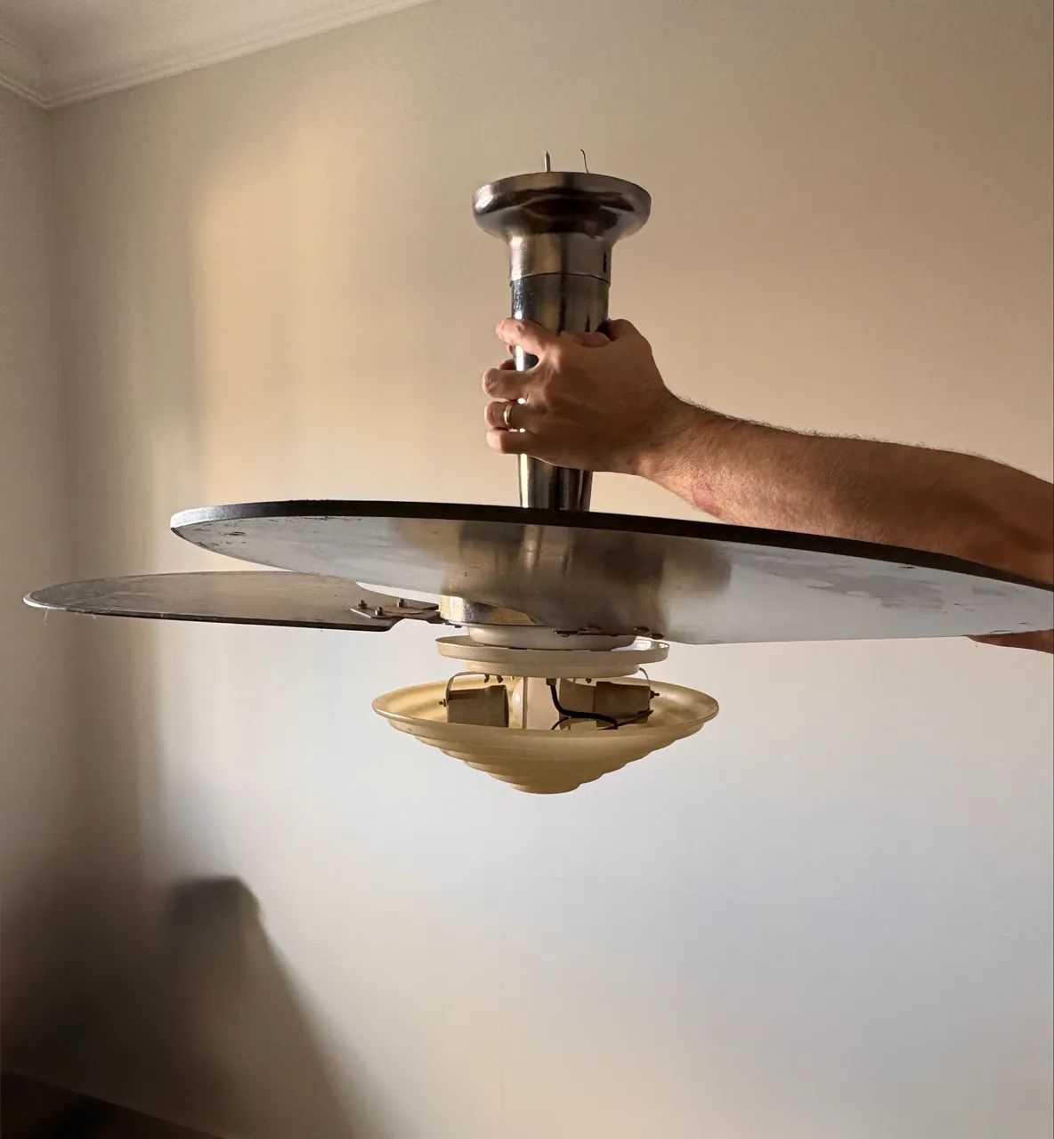 Ventilador de teto com luminária  - Foto 2