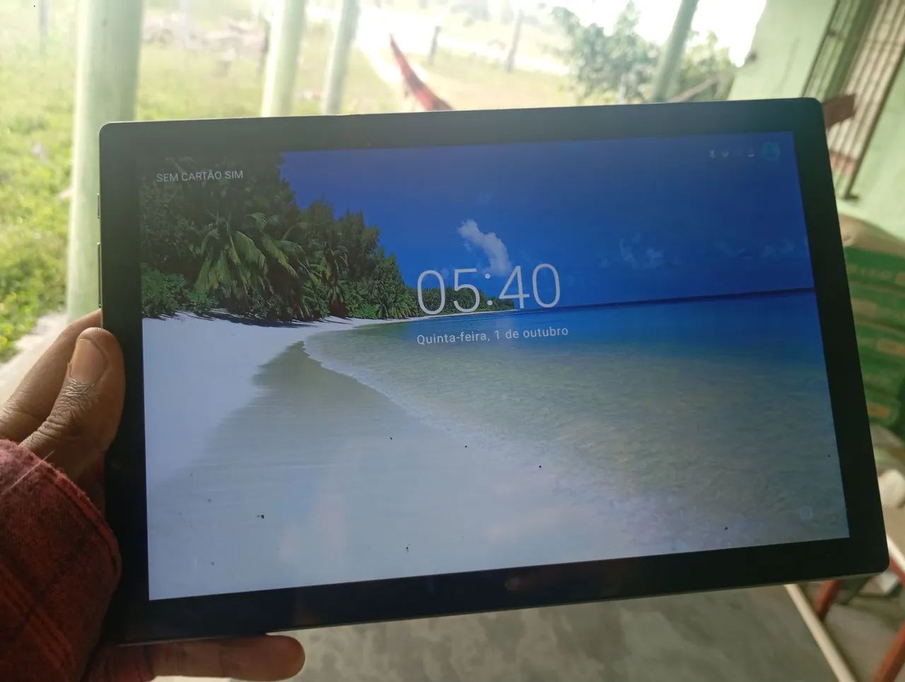 Tablet com teclado e suporte - Foto 5