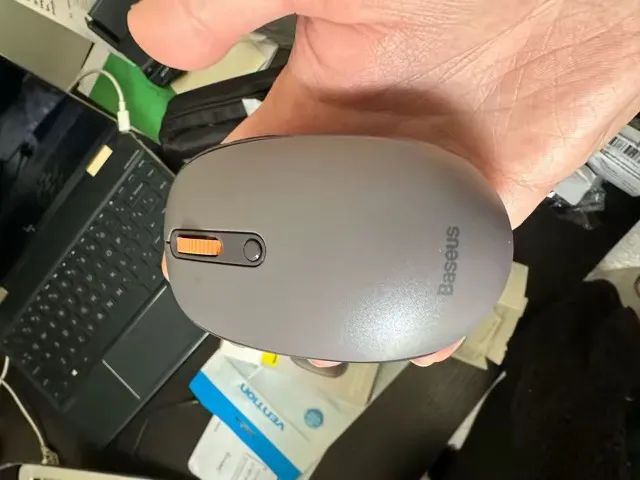 Mouse Baseus F01D Tri-Mode Wireless e Bluetooth - Foto 2