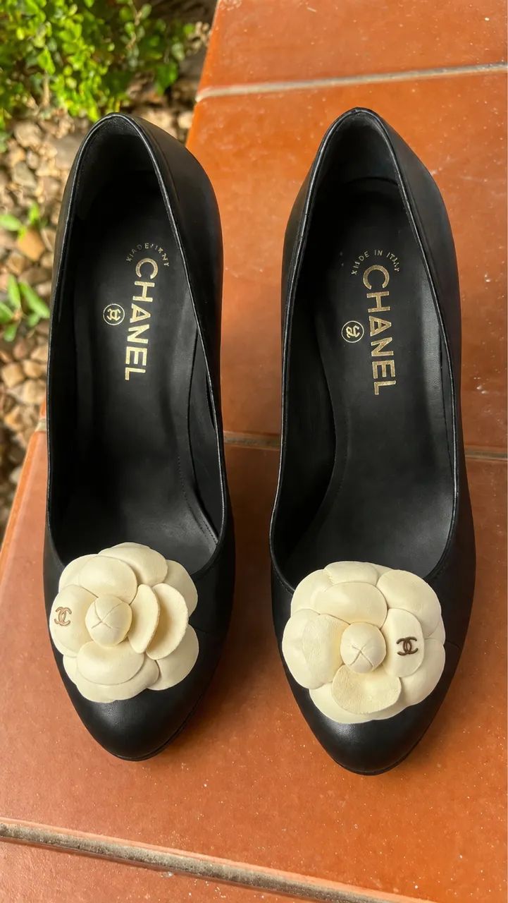 RT-178207 【CHANEL】6点セット Chanel Salto Bloco Vizzano 1220366 | Teffé Calçados