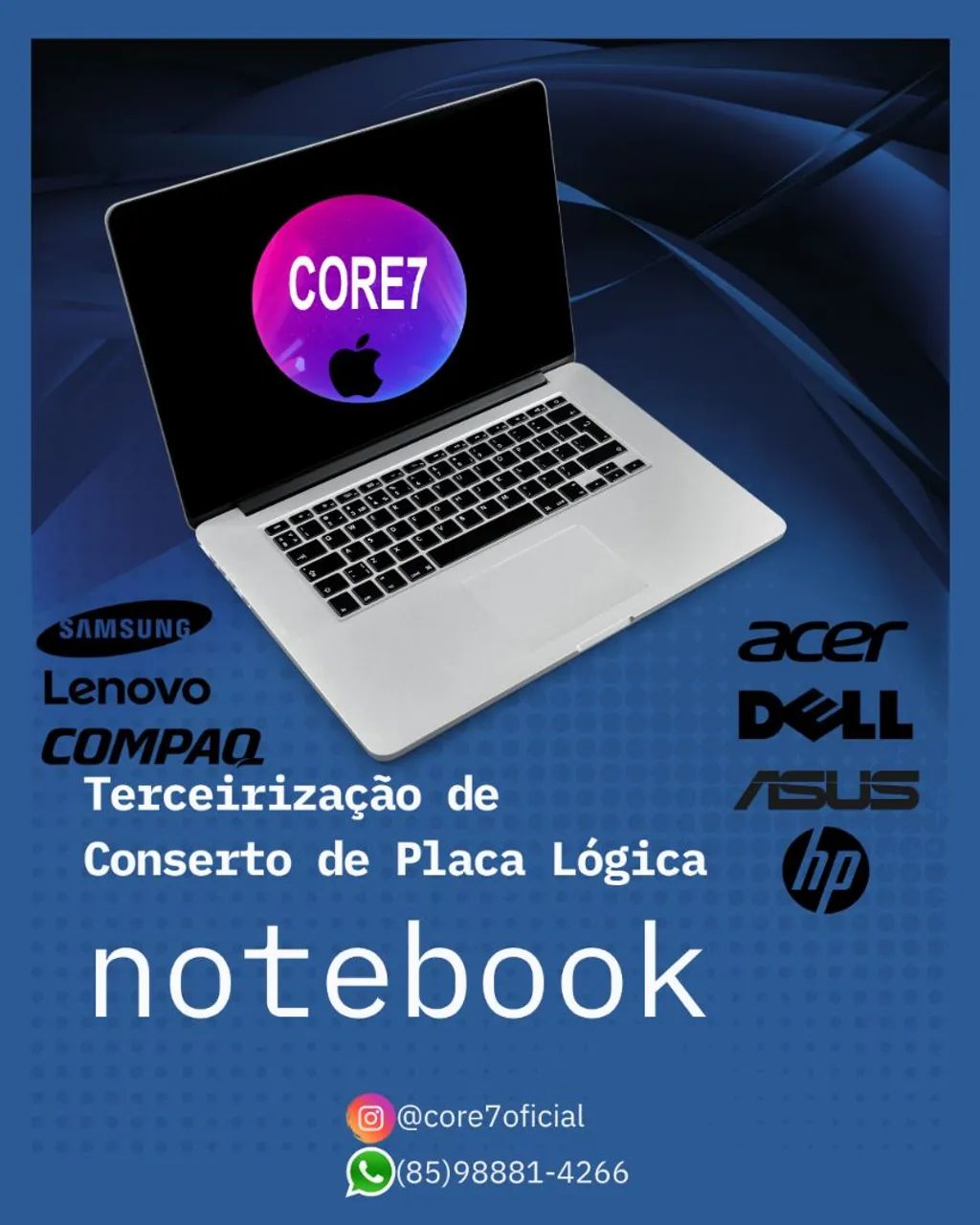 Terceirização para conserto de Placa de Notebook