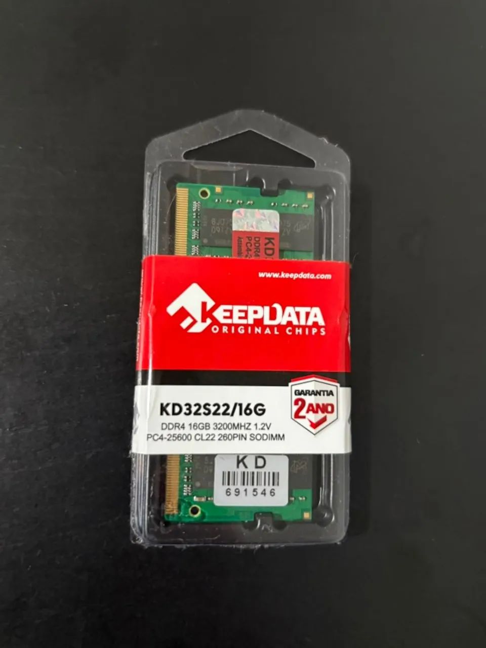 Memória RAM 16gb DDR4 - Notebook - Foto 2