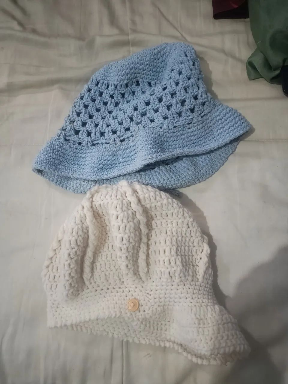 2 Chapéus de Crochê 