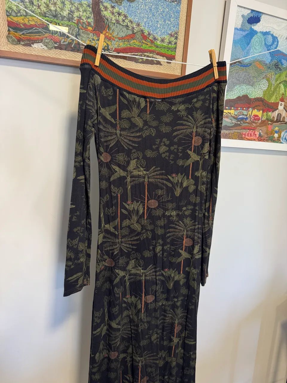     Vestido Midi Lez a Lez Ombro a Ombro TAM P - Foto 3