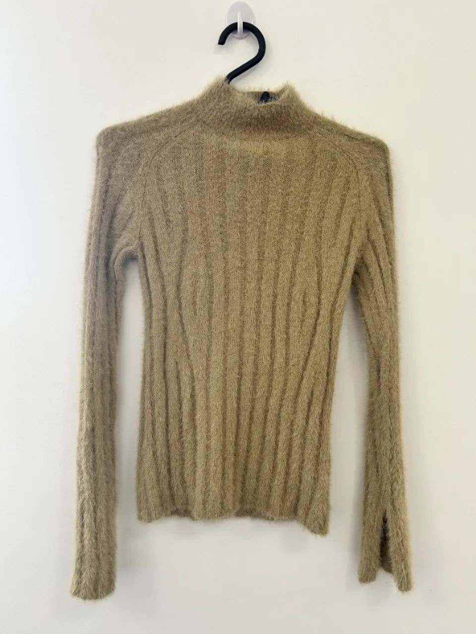 Blusa bege de pelinho Animale