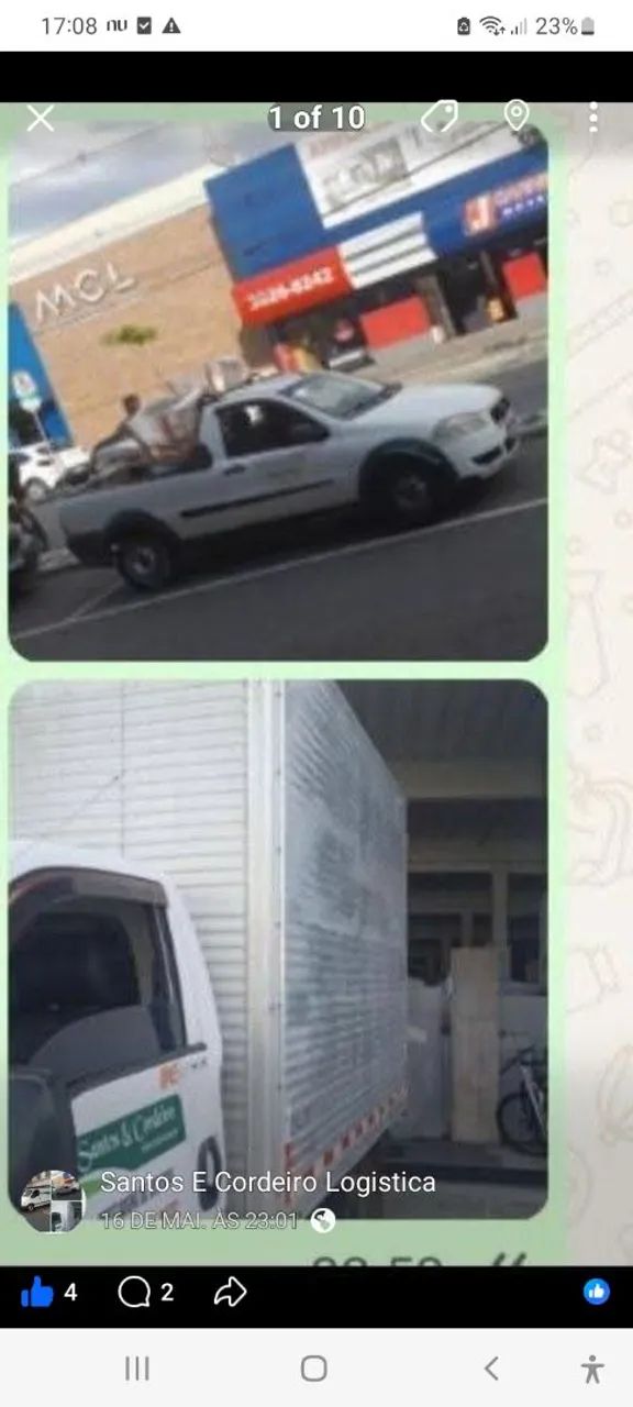 Fretes e mudanças 