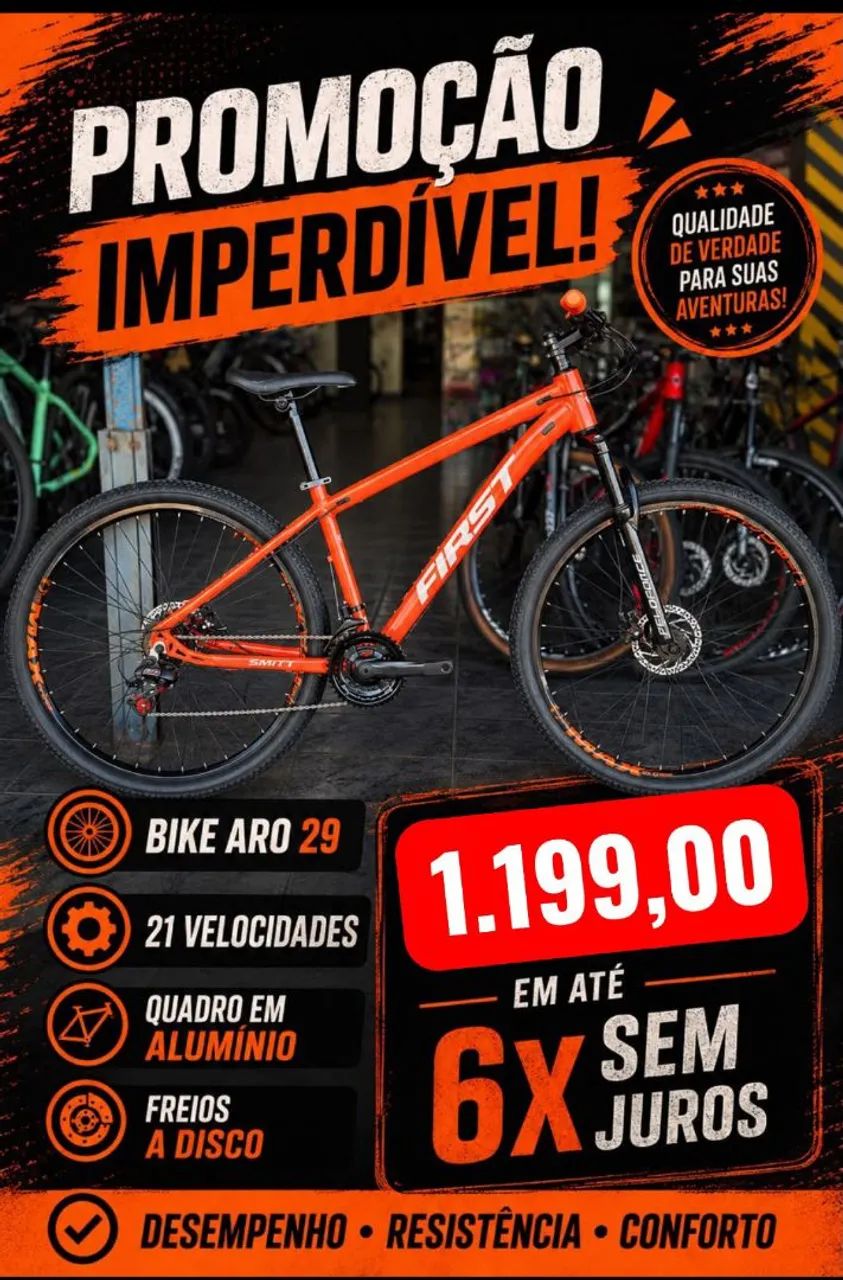 Imperdível super promoção de Bicicleta Aro29 - Foto 2