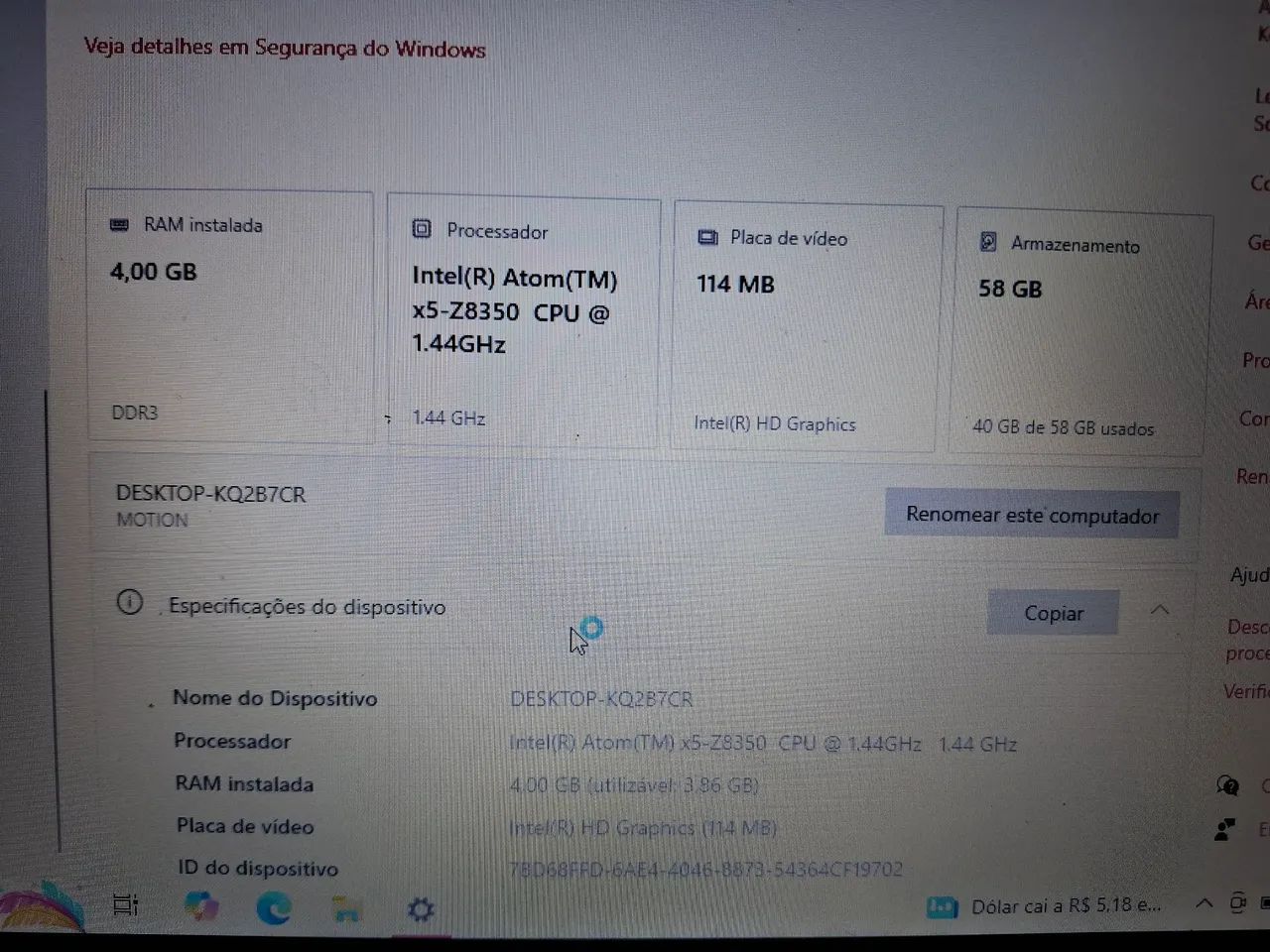 Notebook Positivo - Funcionando Perfeitamente - Foto 5