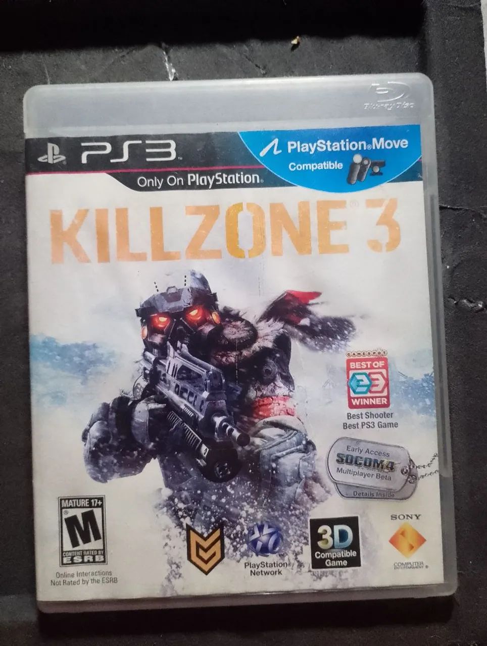 Killzone 3( jogo de PS3)