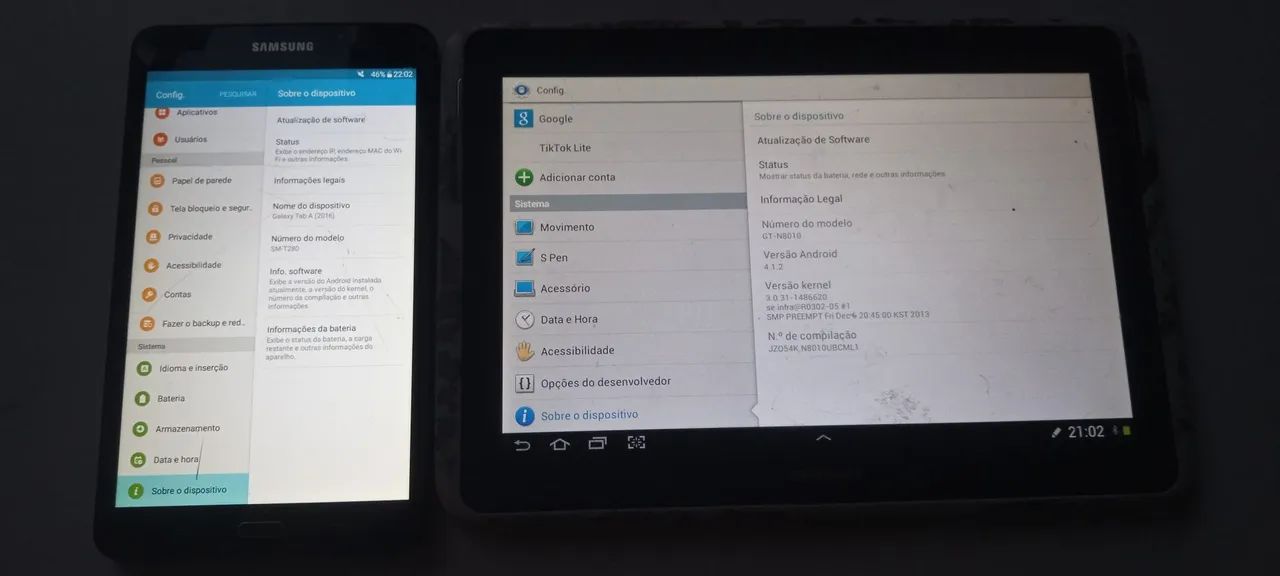 2 Galaxy tablet barato leia tudo abaixo sem trocas  - Foto 3