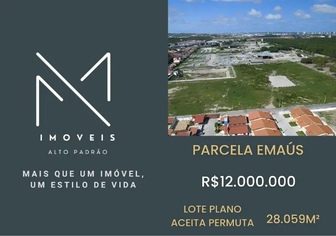 TERRENO EM EMÁUS PARNAMIRIM PRÓXIMO DA BR