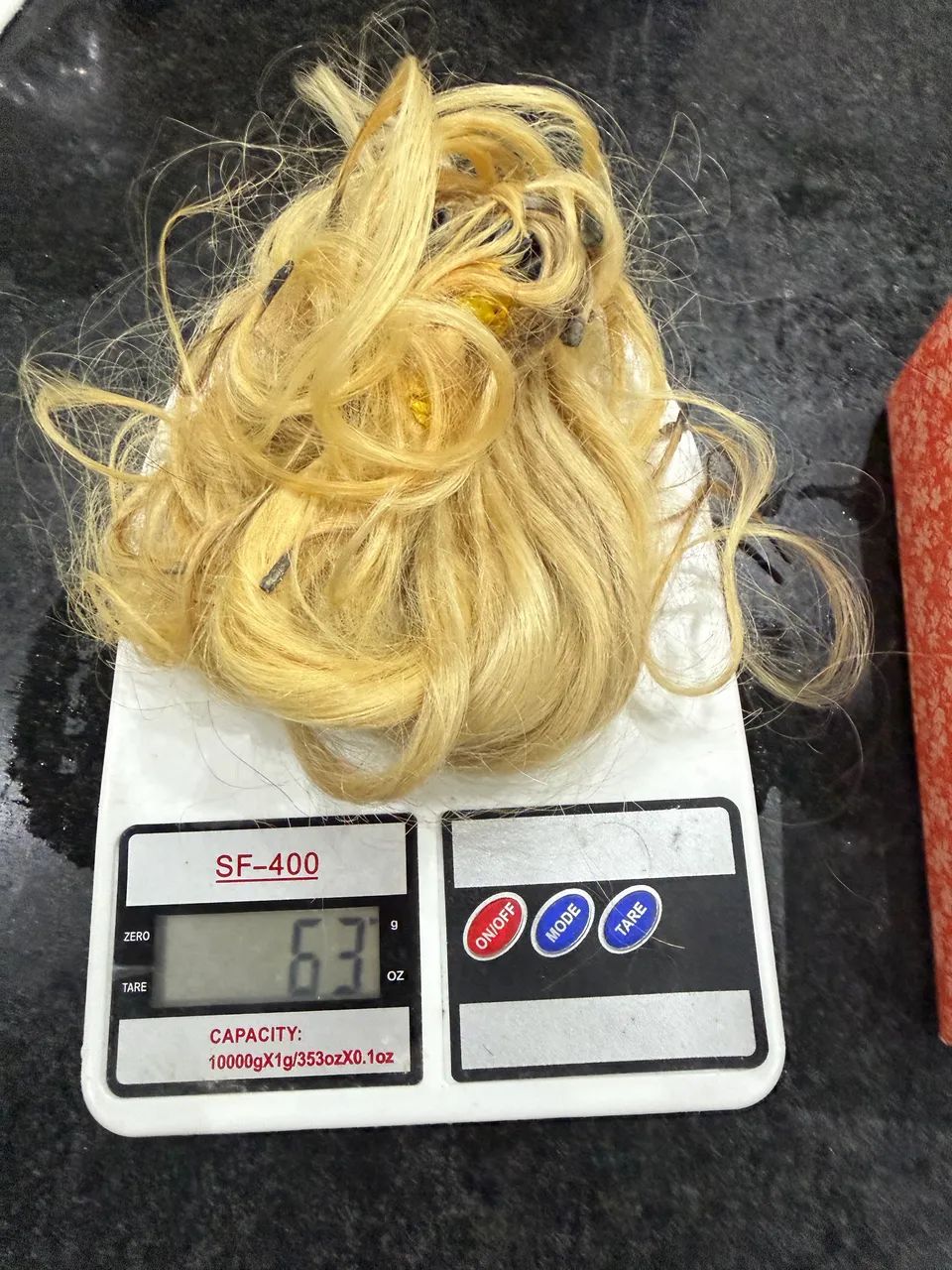 Cabelo loiro humano  - Foto 3