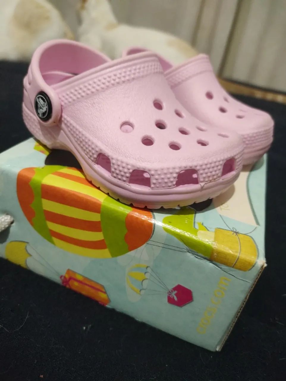 Crocs bebê original - meu 1º crocs - Foto 2