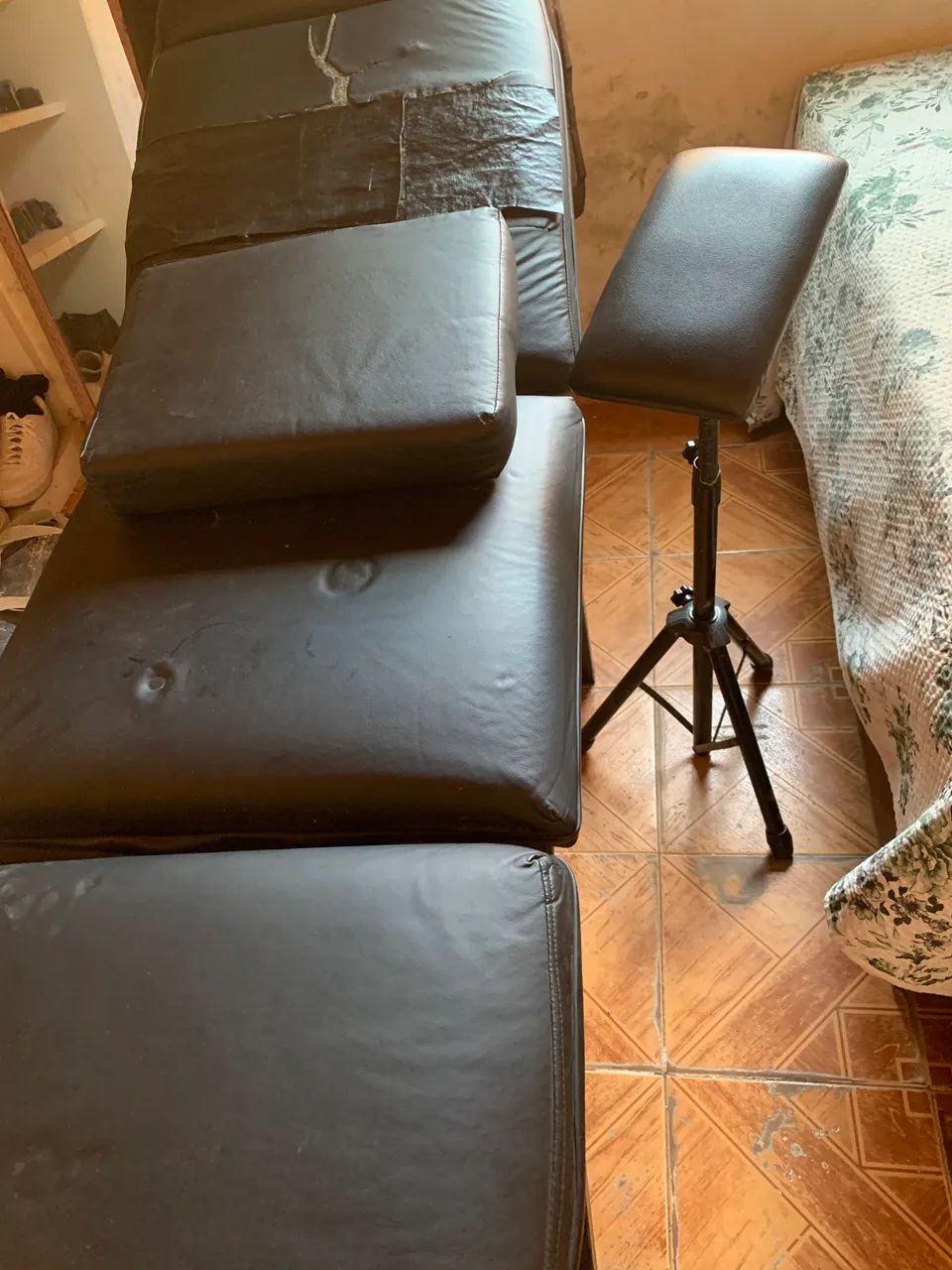 Maca + apoio pra braço + almofada  - Foto 4